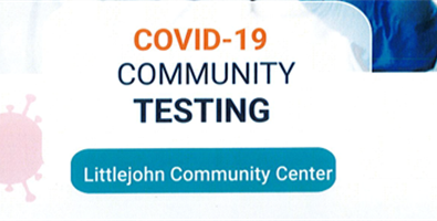 Covid Testing at Littlejohn Community Center